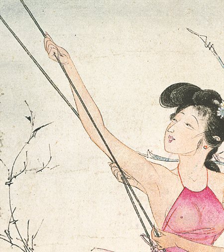 永善县-胡也佛的仕女画和最知名的金瓶梅秘戏图